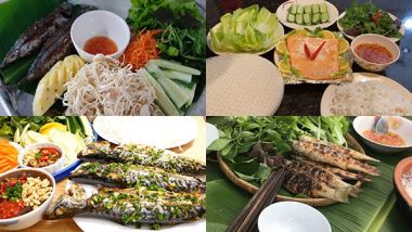 Cá nướng hương vị ẩm thực đặc trưng của Việt Nam